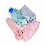 Cleaning cloth rags mutilated 10 100 KG package light color t-shirt rags 100%