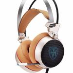 20-20KHZ Anc Wired Headphones , FCC LED Light Gaming Wired Earbuds