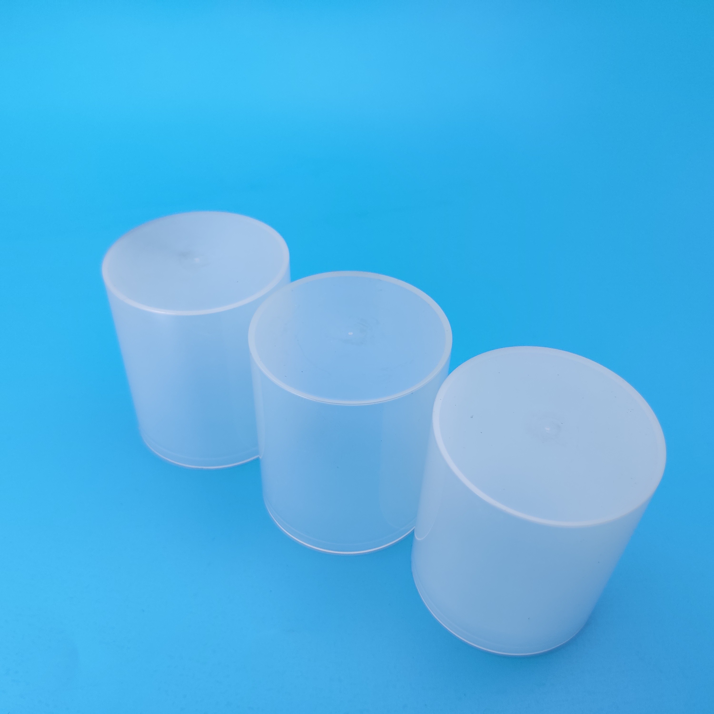PP Transparent Spray Bottle Cover , 44mm Plastic Bottle Cover