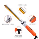 Skinny Anti Frizz Electric Hair Curler Small Tourmaline Ceramic Barrel