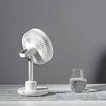 Usb Battery Rechargeable Table Fan 6 Inch Oscillation Portable Electric Cooling