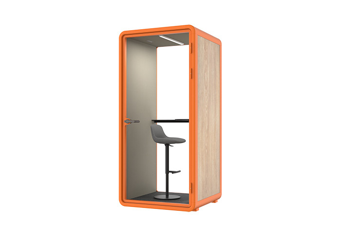 Private Office Phone Silent Chamber for Council Hall With Sound Absorbing Movable Customized Color