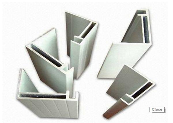 Solar Panel Aluminium Frame Electrophoresis Extruded Aluminum Profiles T4 / T5 /
