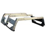63KG N.W Silver Aluminum Bed Rack for Toyota Hilux Pickup Trucks and 4x4