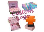 SGS Customizable Cosmetic Paper Packaging Makeup Shipping Boxes With Logo