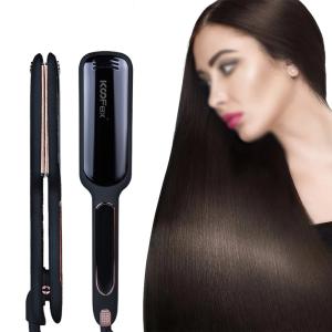 Quality Slimline LCD Display Infrared Hair Straightener Lightweight Portable wholesale