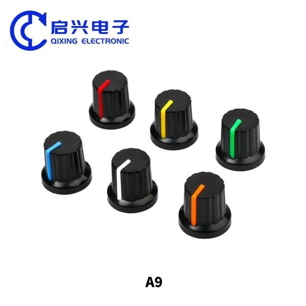 6mm Diameter Shaft Potentiometer Control Knobs For Electric Guitar Volume Tone