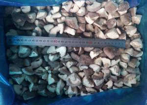 Quality Typical Flavor IQF Mushrooms / Shiitake Mushrooms Quarter Cut ISO Approval wholesale