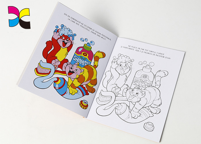 CMYK Color Custom Cute Garment Brochure Printing Services A4 Environmental Ink