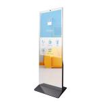 2K HD Display Smart Fitness Mirror Floor Stand 500 Nits Brightness