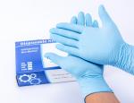 100% Nitrile Butadiene Quality Latex Medical Disposable Glove Powder Free