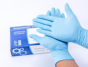 Quality Disposable Nitril Examination Gloves Medical Powder Free wholesale