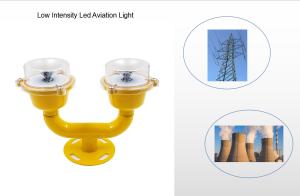 Quality Low Intensity 100Lux LED Aviation Obstruction Light 220v Double Light wholesale