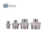 304/316L Stainless Steel BSP/NPT Male Thread Hexagonal Nipple for Water Media 1