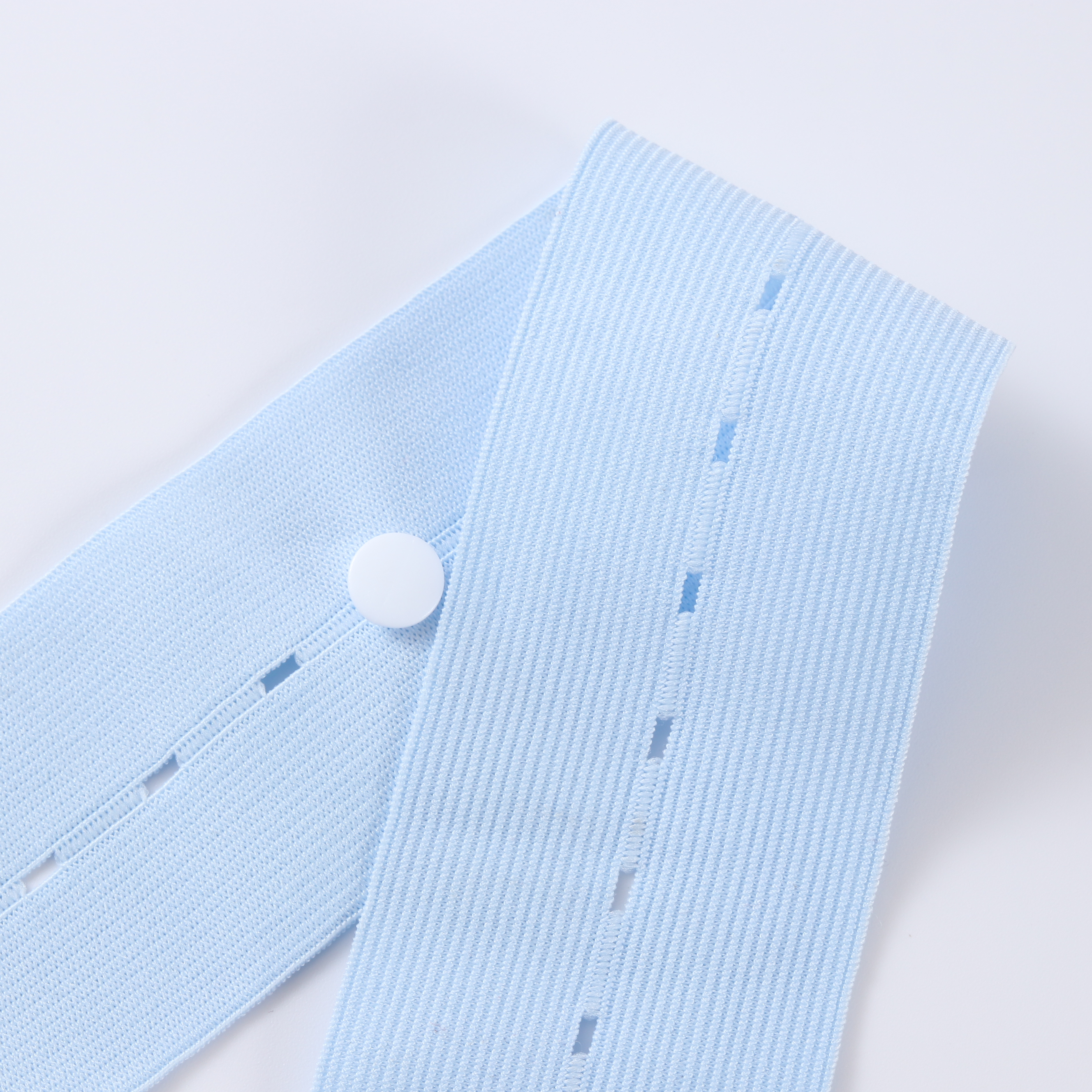 Factory custom logo fetal monitor button medical elastic band webbing for prenatal