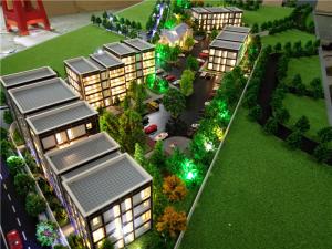 Quality London residential house scale physical 3d model with led lighting wholesale