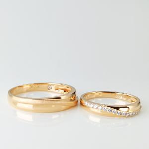 Quality Contracted Romance Wedding 18K Gold Everstylish Couple Rings wholesale