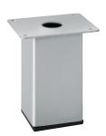 120mm high hot sell modern square metal table legs durable furniture legs SL-040