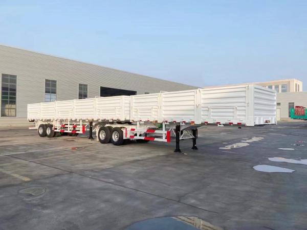 Direct Storehouse Semi-Trailer With Heavy Mechanical Suspension 13000X2500X2100M