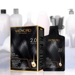 Quality Low Ammonica 30ml WOYORO Hair Color Shampoo wholesale