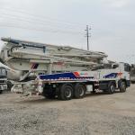 300KW 50M Used Truck Concrete Pump , Zoomlion Concrete Pump ZLJ5415THB125-50