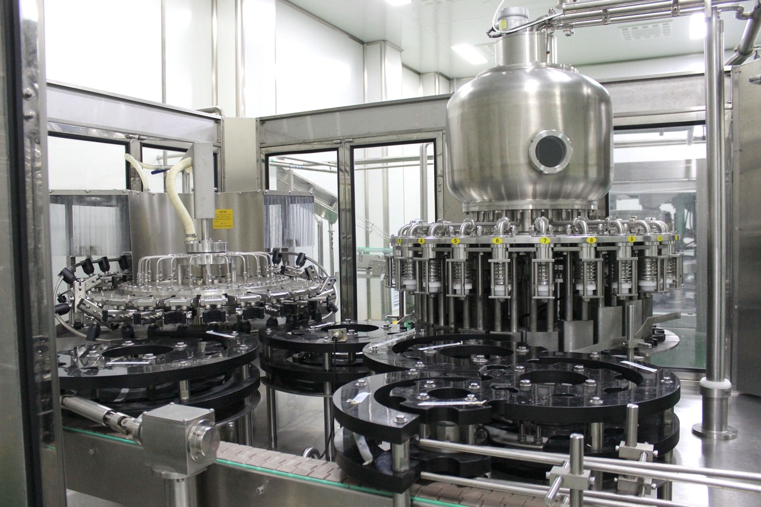 24000bph Brewing Washing Automatic glass Bottle Filler