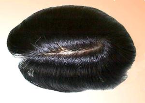 Quality Natural Straight Chinese Lace Weave Closure / Human Hair Toupee OEM wholesale