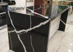 6mm Thickness Quartz Stone Top Heat Resistance For Kitchen Island Top