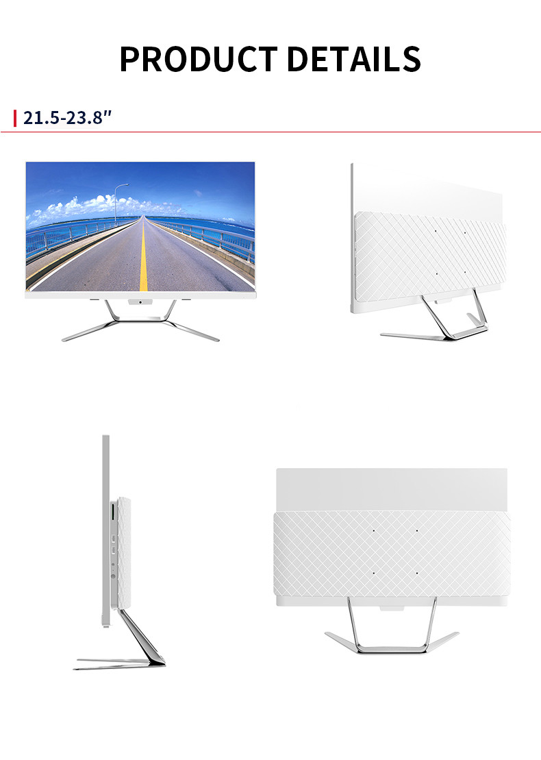 I7 3520 AIO Touchscreen Computer LED Backlight