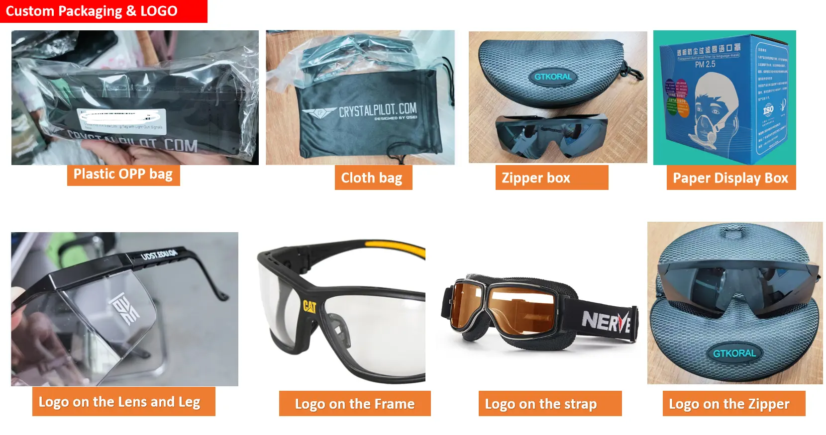 Custom Industrial Protection Lenses Prescription Goggles Ansi Z87.1 Fashion Anti Fog Dust Working Stylish Clear Safety