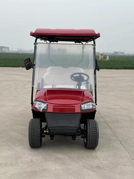 4 Passenger EV Golf Cart 4 Wheel 60V Lead Batteries 4KW AC System Electric