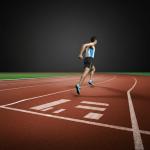 IAAF Certified Shock Absorption Running Track