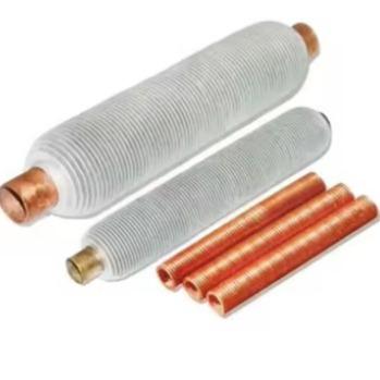 DELLOK 1-22m Length Aluminum Fin Tube with High Light Steel Fin Tube / Min. 10mm