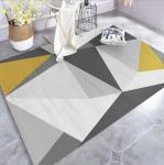 Modern Simple Stripping Blending Crystal Velvet Living Room Floor Carpets 80