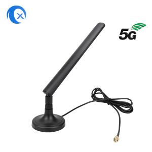 Quality 600MHz - 6GHz SMA Connector Magnetic Mount Antenna With RG174 Cable wholesale
