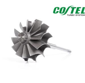 Quality 15mm Tip Height Mitusbishi TD08 Turbine Shaft Wheel K418 material wholesale