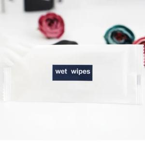 Quality KILINE Customization Logo Individual Wrapped Refreshing Cleaning Wet Wipes Thickened Non-woven Fabric wholesale