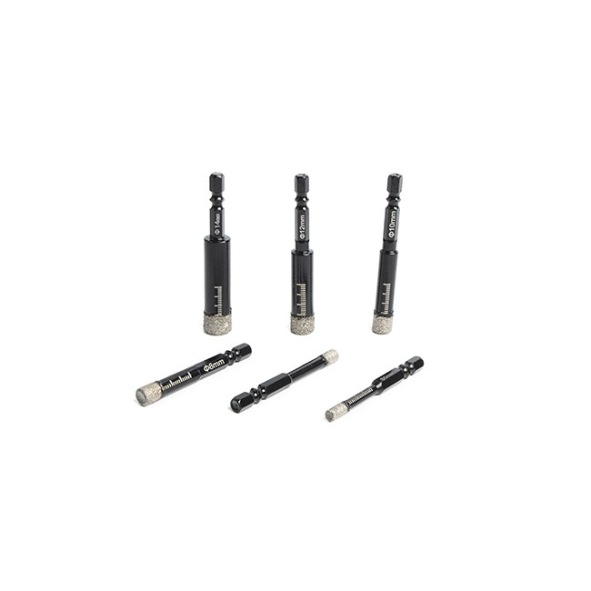 Hexagonal Shank Diamond Hole Saws For Drilling Tile