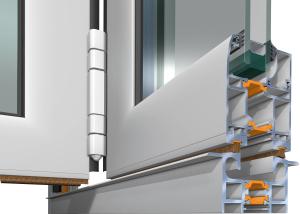 Quality 6082 Aluminium Folding Door Outside Wind Resistance Sound Insulation wholesale