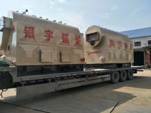 Quality Fire / Water Tube Wood Steam Boiler Easy Operation Environmental Protection wholesale