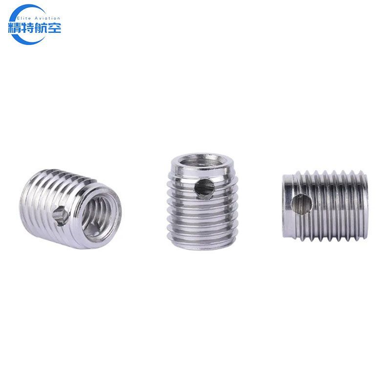 Carbon Steel 3 Holes Fastening Self-Tapping Inserts Repair Internal Thread Fastener