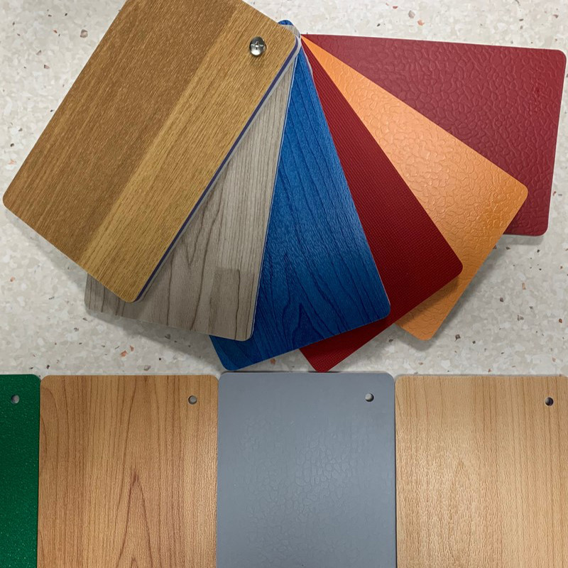 Extrusion Basketball Court Gym PVC Vinyl Flooring Crystal 4.5 / 7.0 mm Thickness