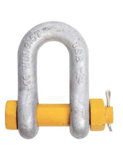 Quality RR-C-271D 1-1/8&quot; Wide Body Shackles , WLL 9500KG Dee Shackles wholesale