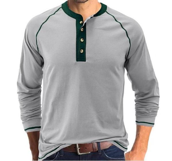 Small Quantity Garment Manufacturer Men Shirts Solid Color Long Sleeved With