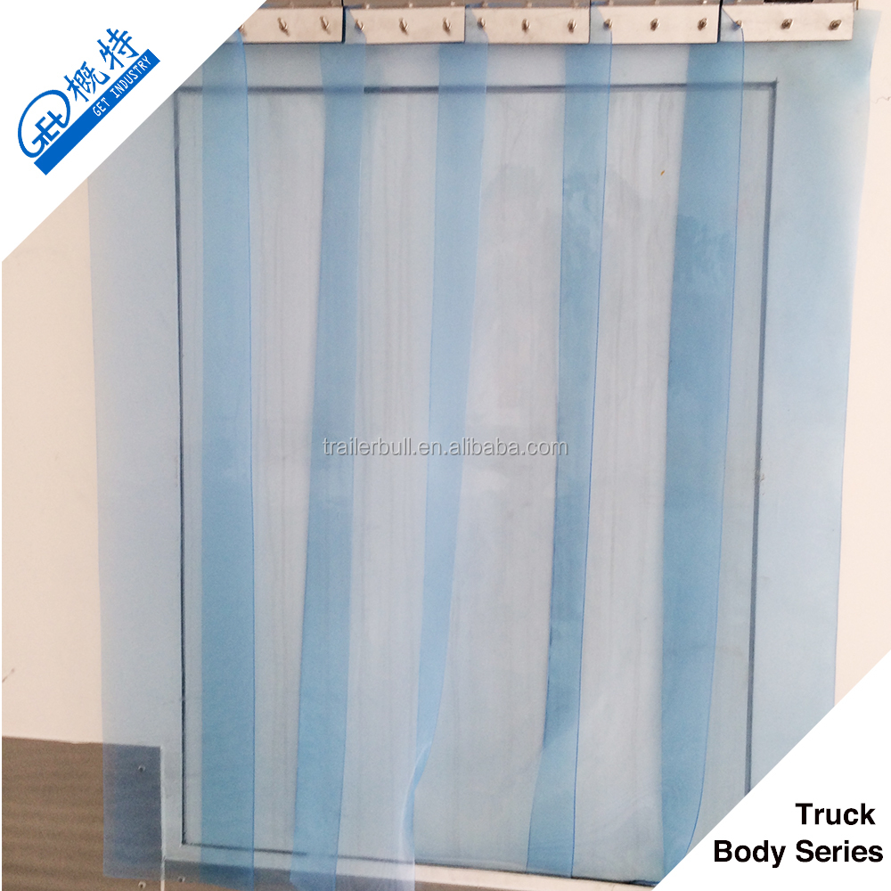 0.295 W/m2 C K Value Refrigerated Semi Truck Trailer for Frozen Meats and Chill Foods