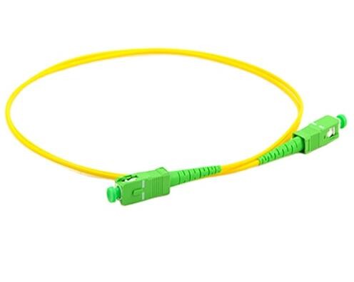 2.0mm Fiber Optic Patch Cord 3m Length APC Polishing SC SC Simplex Patch Cord