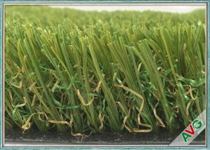 Quality Field Green V Shaped Garden Artificial Grass For Garden / Residential 35 mm Height wholesale