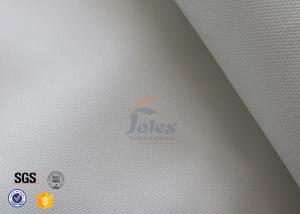 Quality White Silicone Fiberglass Fabric 490GSM Chemical Resistant Fire Blanket Cloth wholesale