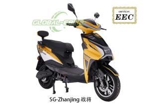 Quality Yellow &amp; Black Super 3000W Motor Power 12 Inch Tire 45km/H Electric City Bike With LED Light wholesale