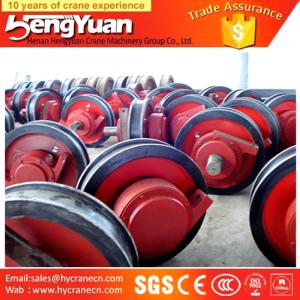 Quality OEM provided overhead travelling forged industrial trolley wheeL wholesale